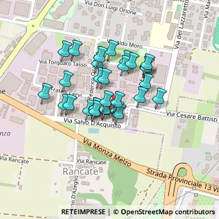 Mappa Via Salvo D'Acquisto, 20863 Concorezzo MB, Italia (0.16)