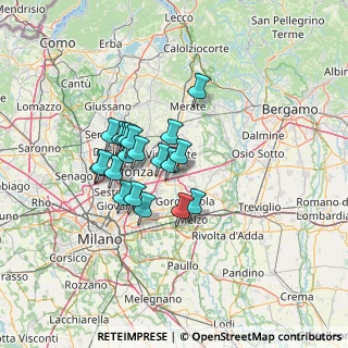 Mappa Piazza Trivulzio, 20864 Agrate Brianza MB, Italia (10.14)