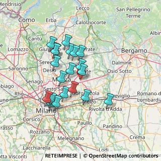 Mappa Piazza Trivulzio, 20864 Agrate Brianza MB, Italia (11.9975)