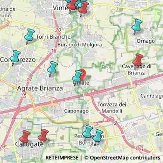 Mappa Piazza Trivulzio, 20864 Agrate Brianza MB, Italia (3.5175)
