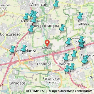 Mappa Piazza Trivulzio, 20864 Agrate Brianza MB, Italia (2.839)