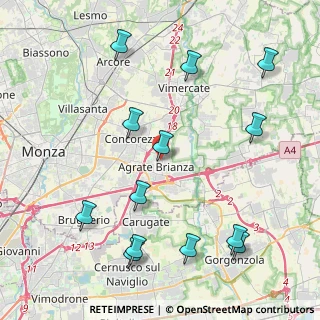 Mappa Via Antonio Gramsci, 20864 Agrate Brianza MB, Italia (4.92)