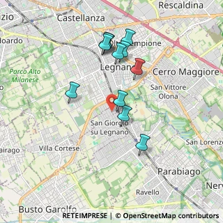 Mappa Via XX Settembre, 20010 San Giorgio Su Legnano MI, Italia (1.69364)