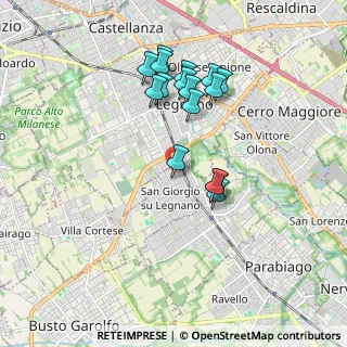 Mappa Via XX Settembre, 20010 San Giorgio Su Legnano MI, Italia (1.67)