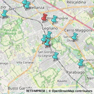 Mappa Via XX Settembre, 20010 San Giorgio Su Legnano MI, Italia (2.34364)
