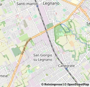 Mappa 20010 San Giorgio Su Legnano MI, Italia (1.3255)