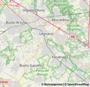 Mappa 20010 San Giorgio Su Legnano MI, Italia (5.3435)
