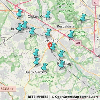 Mappa Via XX Settembre, 20010 San Giorgio Su Legnano MI, Italia (4.21857)