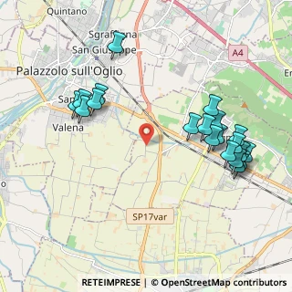 Mappa Via Mirandola, 25033 Cologne BS, Italia (2.236)