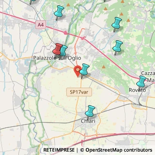 Mappa Via Mirandola, 25033 Cologne BS, Italia (5.23909)
