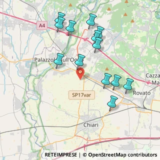 Mappa Via Mirandola, 25033 Cologne BS, Italia (4.12)