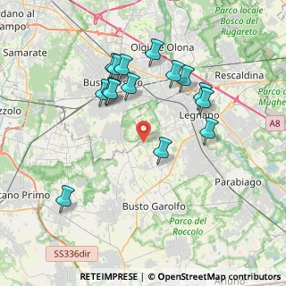 Mappa Via Biella, 20025 Legnano MI, Italia (3.70333)