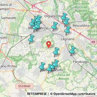 Mappa Via Biella, 20025 Legnano MI, Italia (4.04313)