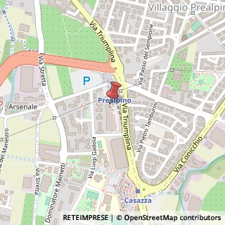 Mappa Via Triumplina, 245, 25136 Brescia, Brescia (Lombardia)