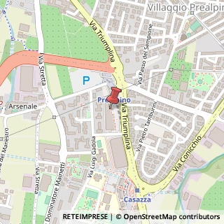 Mappa Via Triumplina, 239, 25136 Brescia, Brescia (Lombardia)