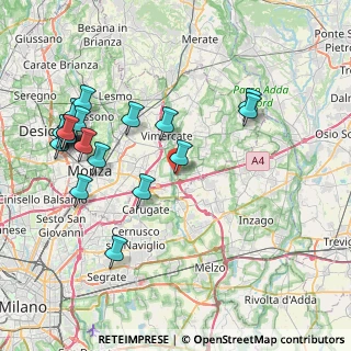 Mappa Via Bruno Buozzi, 20864 Agrate Brianza MB, Italia (9.124)