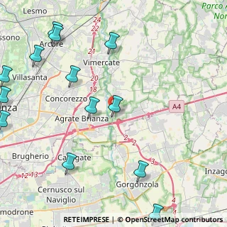 Mappa Via Bruno Buozzi, 20864 Agrate Brianza MB, Italia (5.99538)