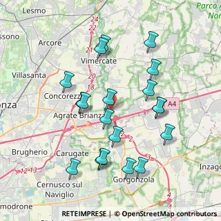 Mappa Via Bruno Buozzi, 20864 Agrate Brianza MB, Italia (3.83)