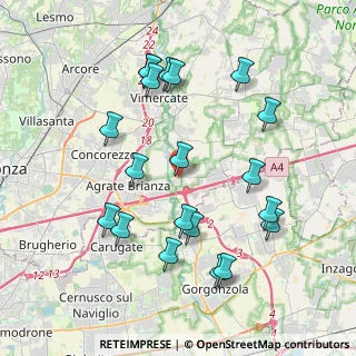 Mappa Via Bruno Buozzi, 20864 Agrate Brianza MB, Italia (4.1075)