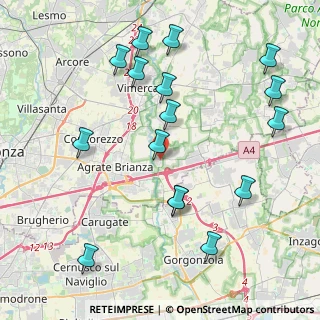 Mappa Via Bruno Buozzi, 20864 Agrate Brianza MB, Italia (4.63313)
