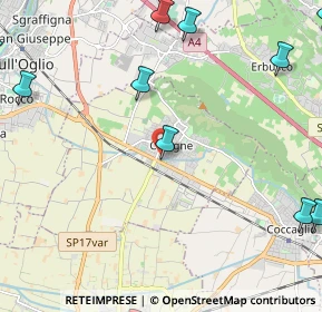 Mappa Via dei Lavoratori, 25033 Cologne BS, Italia (3.56571)