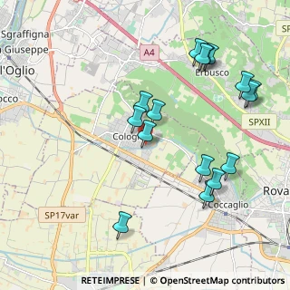 Mappa Via G. D' Annunzio, 25033 Cologne BS, Italia (2.17125)