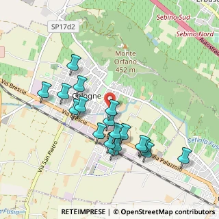 Mappa Via G. D' Annunzio, 25033 Cologne BS, Italia (0.90778)