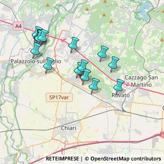 Mappa Via G. D' Annunzio, 25033 Cologne BS, Italia (3.72867)