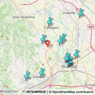 Mappa Via Lago di Garda, 36030 Costabissara VI, Italia (4.58692)