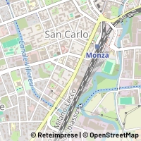 Hartă Monza