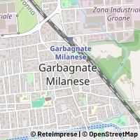 Kaart Garbagnate Milanese