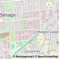 Hartă Senago
