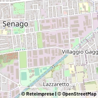 Hartă Senago