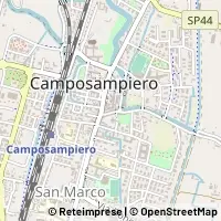 Hartă Camposampiero