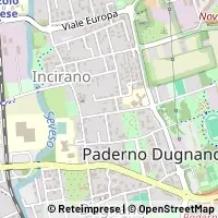 Hartă Paderno Dugnano