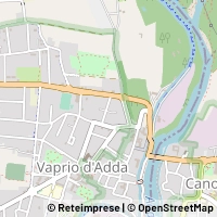 Hartă Vaprio d'Adda