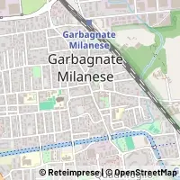Mapa Garbagnate Milanese