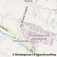Map Santa Giustina in Colle