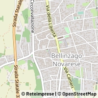 Kort Bellinzago Novarese