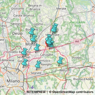 Mappa Via S. Domenico Savio, 20864 Agrate Brianza MB, Italia (5.36462)