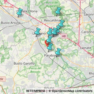Mappa P.za della Musica, 20039 Canegrate MI, Italia (2.96364)