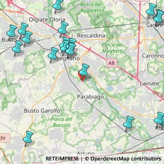 Mappa P.za della Musica, 20039 Canegrate MI, Italia (6.3585)