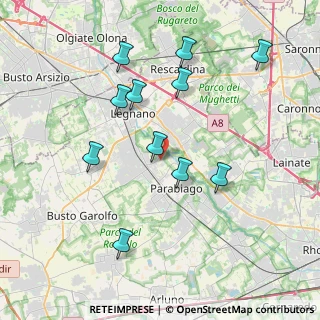 Mappa P.za della Musica, 20039 Canegrate MI, Italia (3.84818)