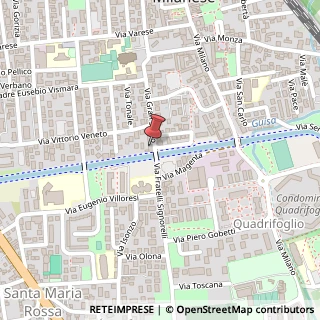 Mappa Via Gran Sasso, 62, 20024 Garbagnate Milanese, Milano (Lombardia)