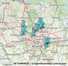 Mappa Via Edera, 20037 Paderno Dugnano MI, Italia (9.16846)