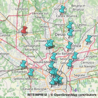 Mappa Via Edera, 20037 Paderno Dugnano MI, Italia (9.438)