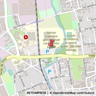 Mappa Via Edera, 18, 20037 Paderno Dugnano, Milano (Lombardia)