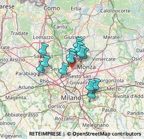 Mappa Via Padova, 20037 Paderno Dugnano MI, Italia (9.04769)