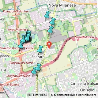 Mappa Via Padova, 20037 Paderno Dugnano MI, Italia (1.064)