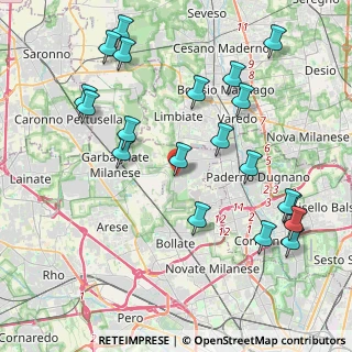 Mappa Via Isolino, 20037 Paderno Dugnano MI, Italia (4.6725)